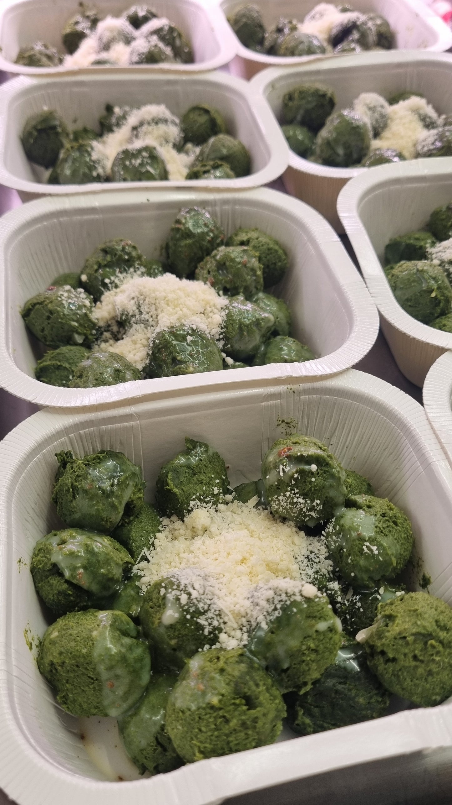 GNOCCHI DI SPINACI AL CUCCHIAIO "Gluten free"