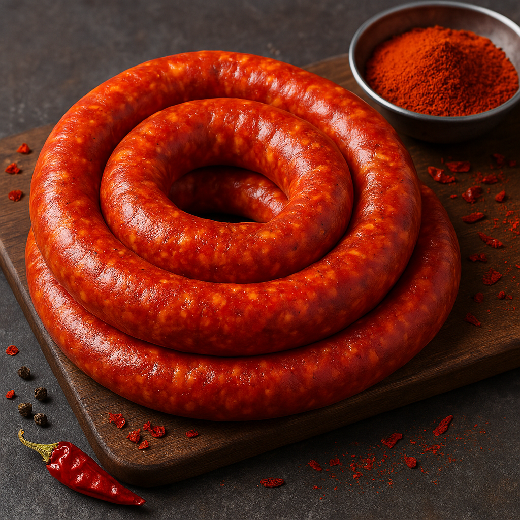 Pferdewurst mit Speck und Fenchel (Foto wird aktualisiert)