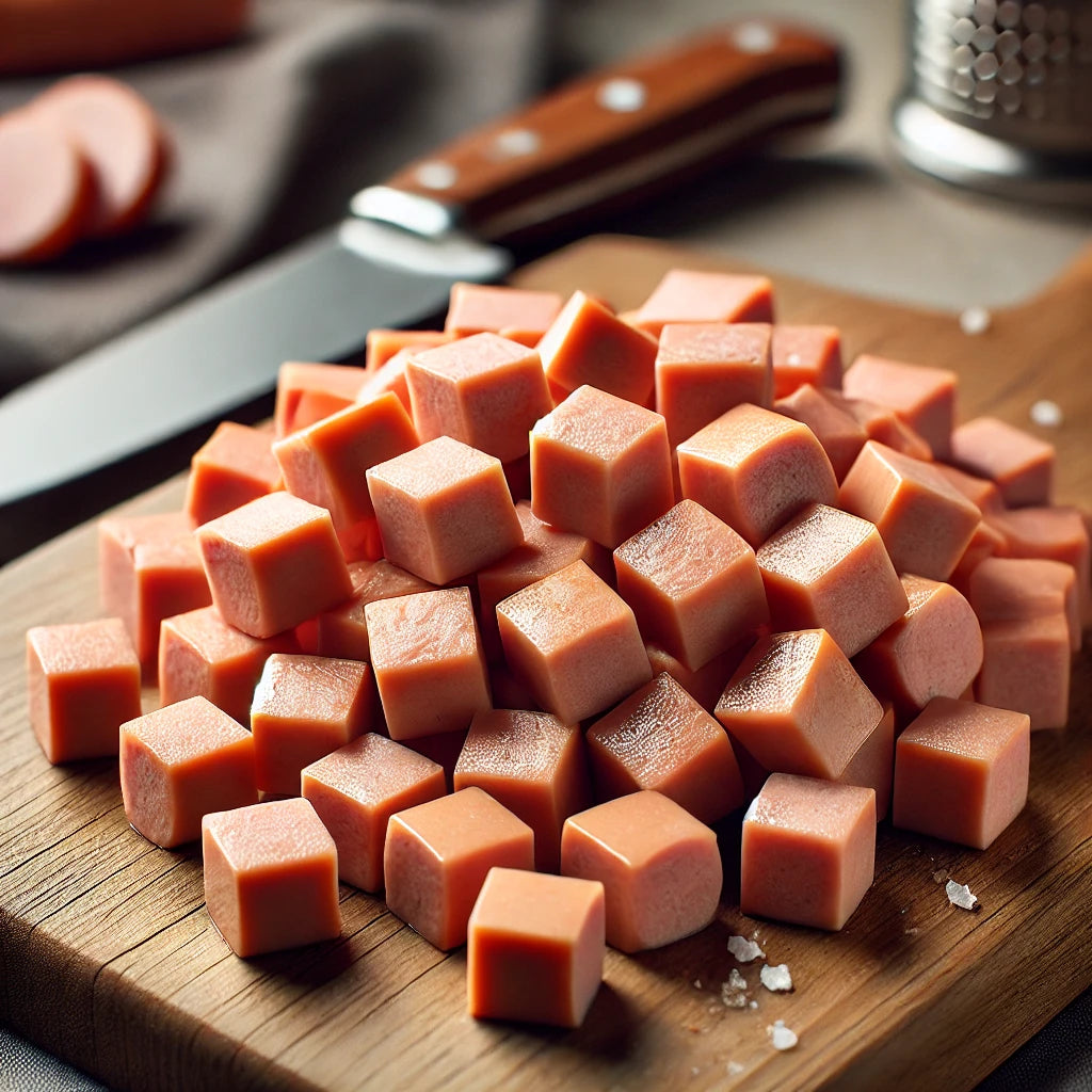 🐶🐱DADINI DI WURSTEL DA USARE COME PREMIO