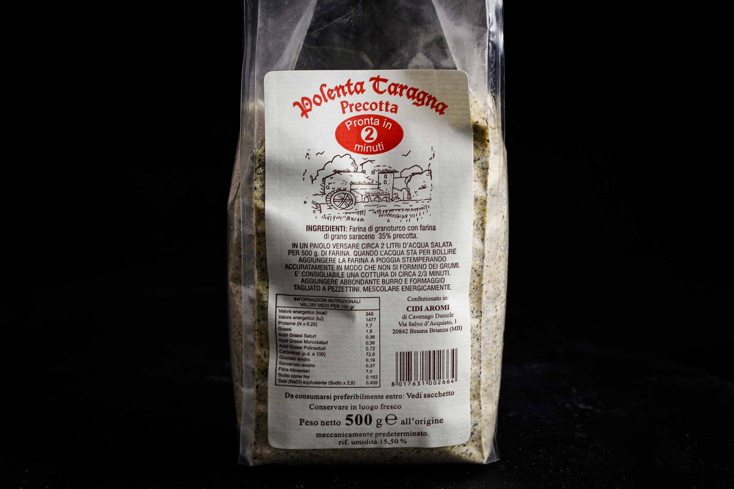 POLENTA TARAGNA PRECOTTA