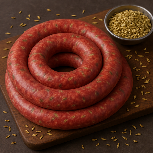 SALSICCIA 100% EQUINO CON : PEPERONCINO E FINOCCHIO O  SOLO FINOCCHIO